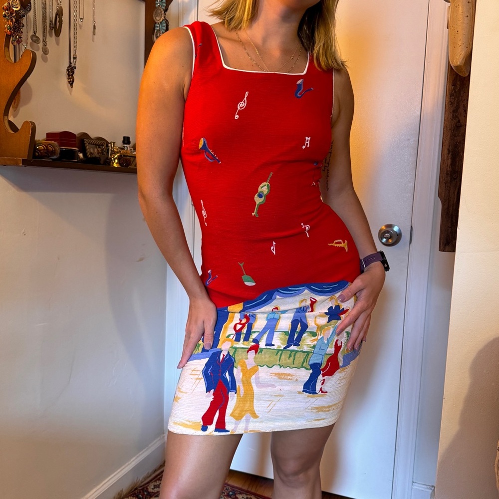 80's Jazz Dress